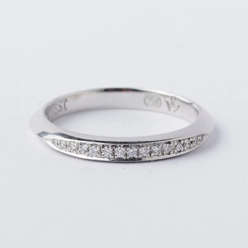 Engagement - Inspired Women's Rings with a Halo of Small DiamondsPacifica Band