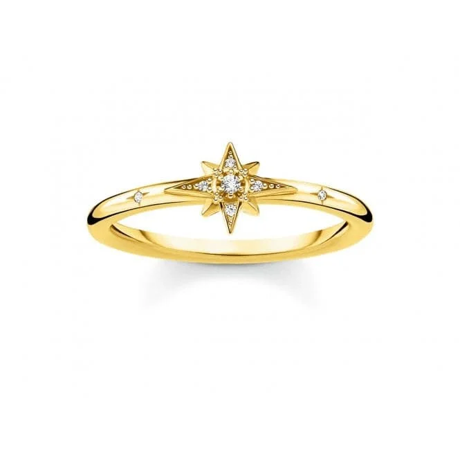 Vintage - Reproduction Fashion Rings in Bronze with Cameo - Style MedallionsYellow Gold Zirconia Star Ring TR2317-414-14