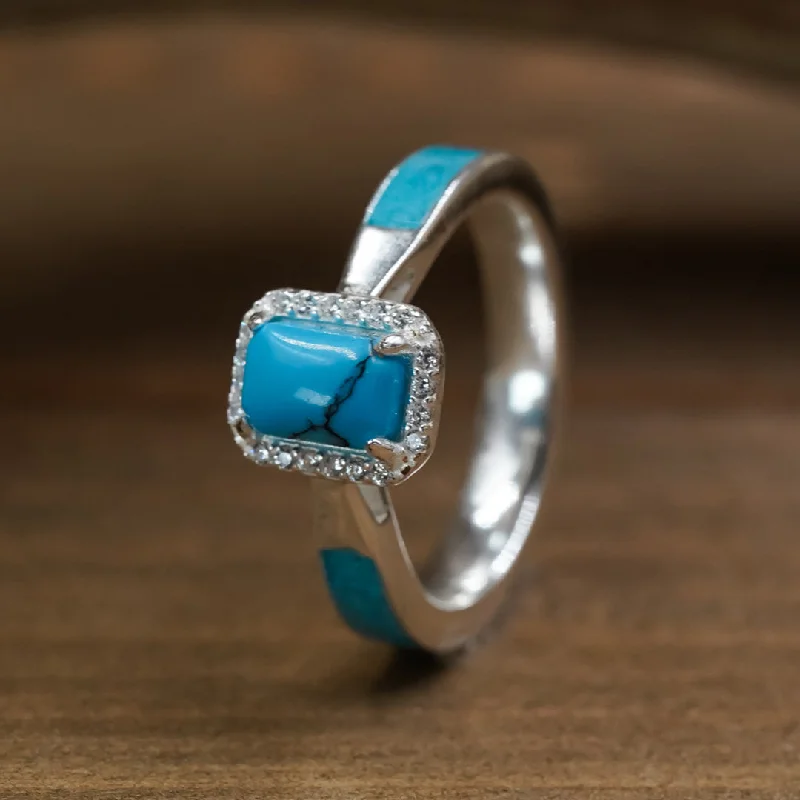 Women's Rings with Birthstones for a Personalized TouchThe Santorini