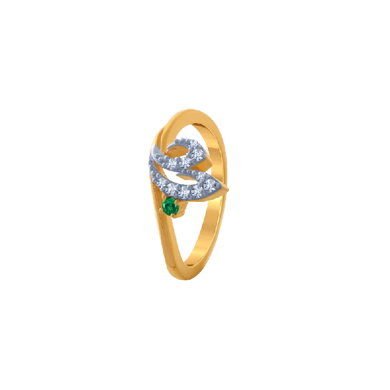 Cushion - Cut Women's Diamond Rings in Platinum with a Soft and Romantic Appearance14KT (585) Yellow Gold Ring For Women