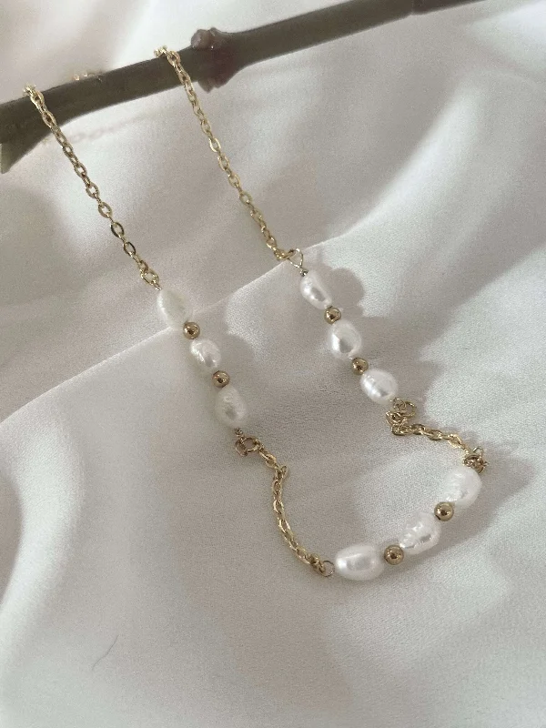 Pearl Bracelets with Celtic Knotwork - Inspired Chains for a Symbolic TouchPearl Chain Necklace