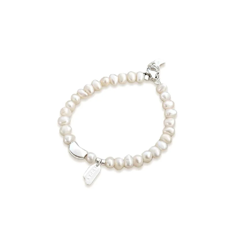 Pearl Bracelets with Celtic Knotwork - Inspired Chains for a Symbolic Touch925 Silver Lucky Silver Small Brand Freshwater Pearl Bracelet