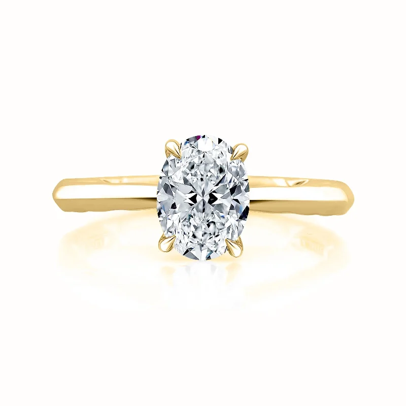 Signature - Design Engagement Rings with a Brand - Exclusive Pattern and Premium DiamondsDiamond Semi Mount Ring | 14k Yellow (1.50ct Head)